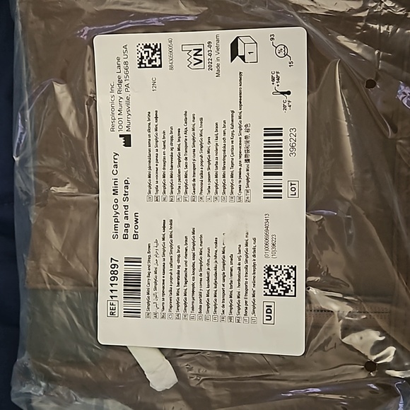 Carry Bag w/ Strap for Philips Simply Go Mini.BRAND NEW UNOPENED ORIGINAL PACK!! - Picture 1 of 1